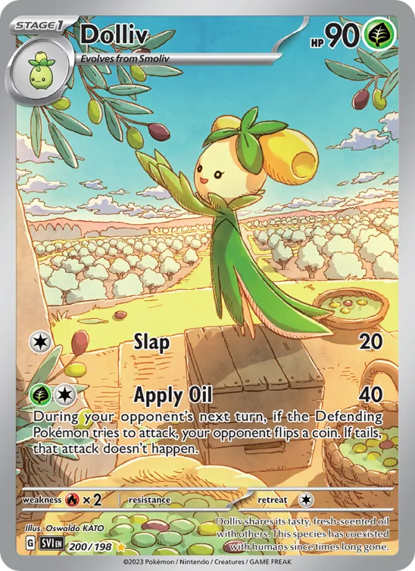 Dolliv, Scarlet & Violet card 200