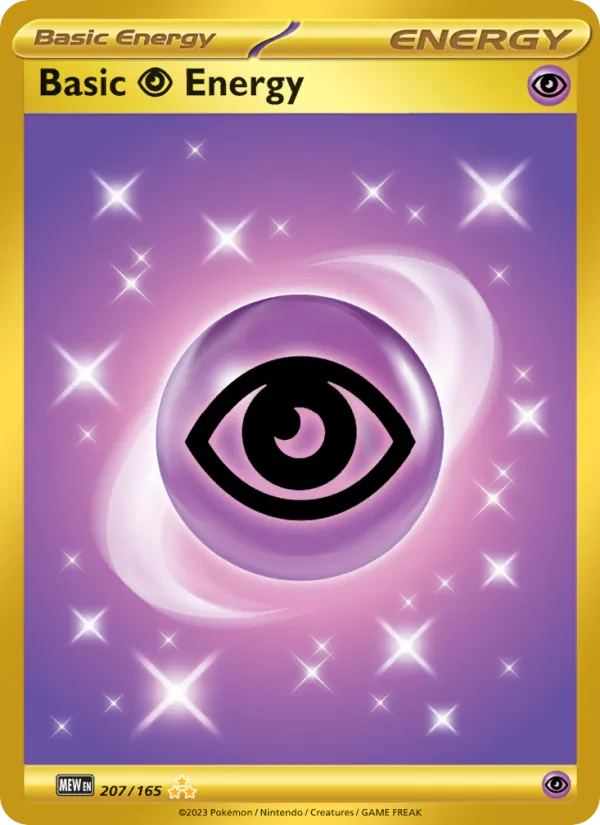 Basic Psychic Energy, 151 card 207